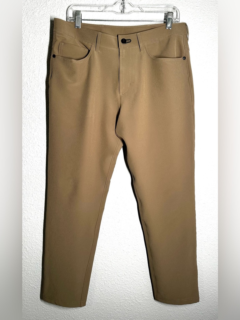 Public Rec Pants Men’s Tan Five Pocket Chino Trouser Size 32x32 Actual 34x29